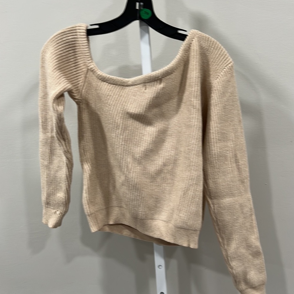 superdown Ravie One Shoulder Sweater in Nude - Picture 4 of 4
